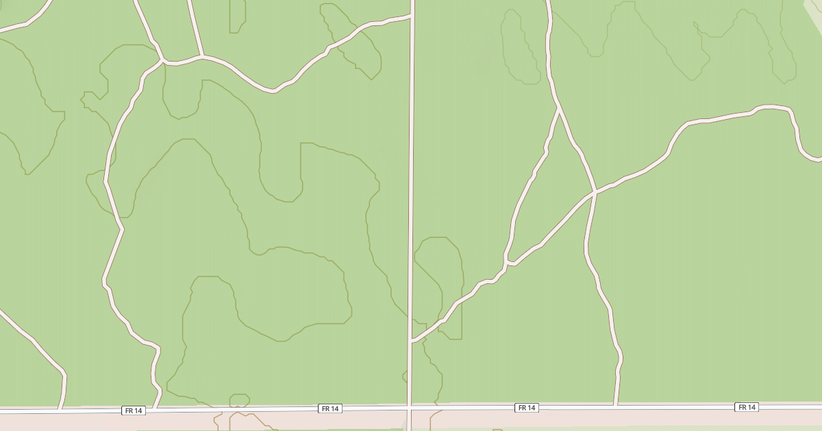 Map preview of USFS Motor Vehicle Use Map Roads {7C18CD3E-A0F5-4E75-A489-D656E4F3D660}