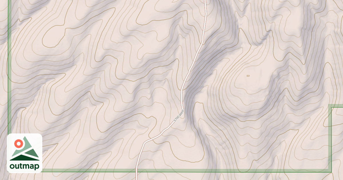 Map of MONSON CANYON