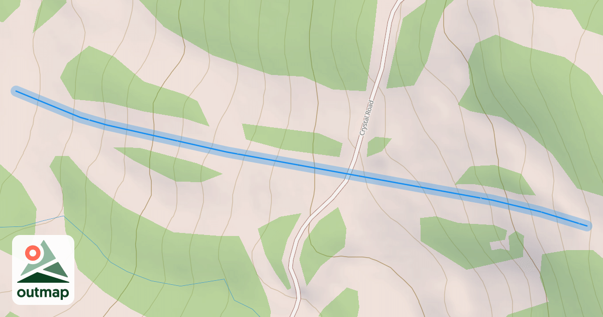 Map of Lower Straight Shot