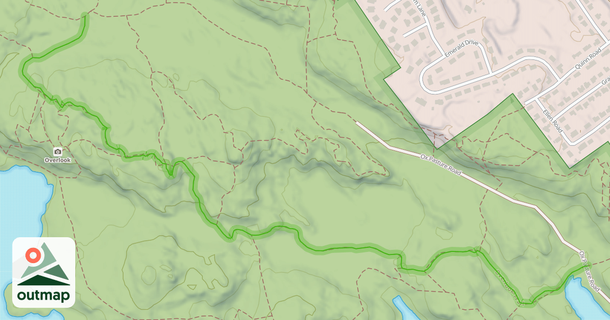 Map of Overlook Trail