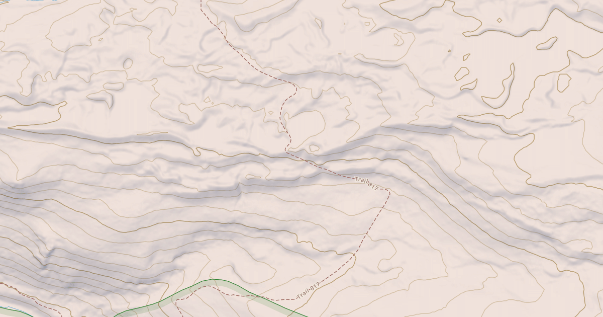Map preview of Mail Creek