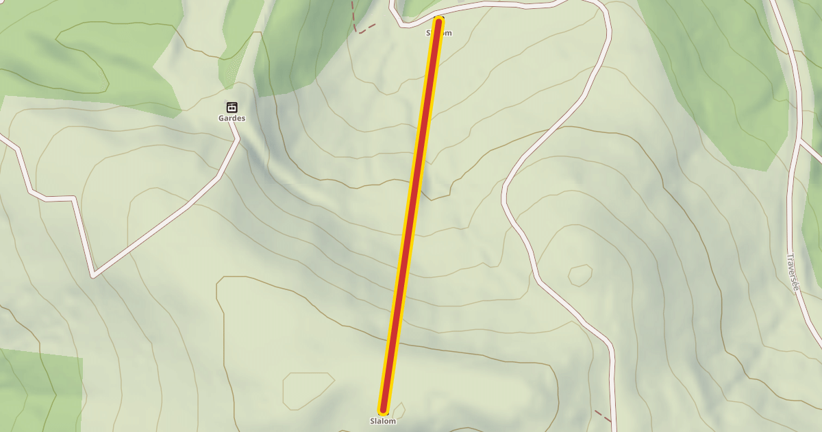 Map preview of Slalom