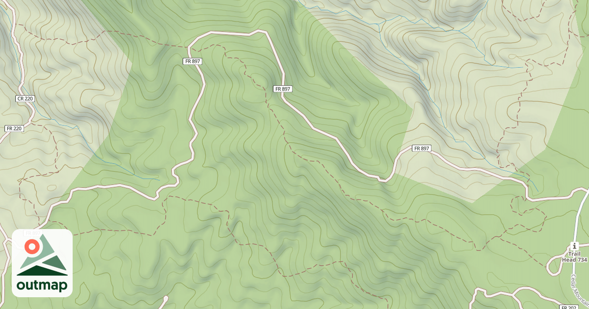 Map of RIDGE
