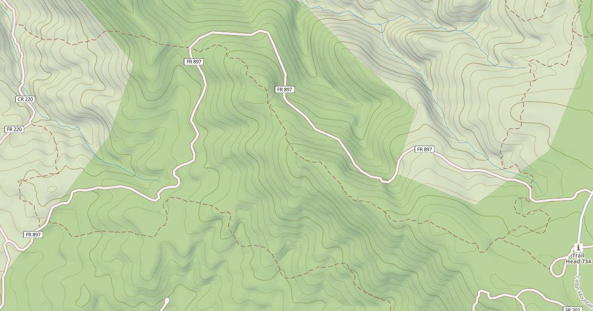 Map preview of RIDGE