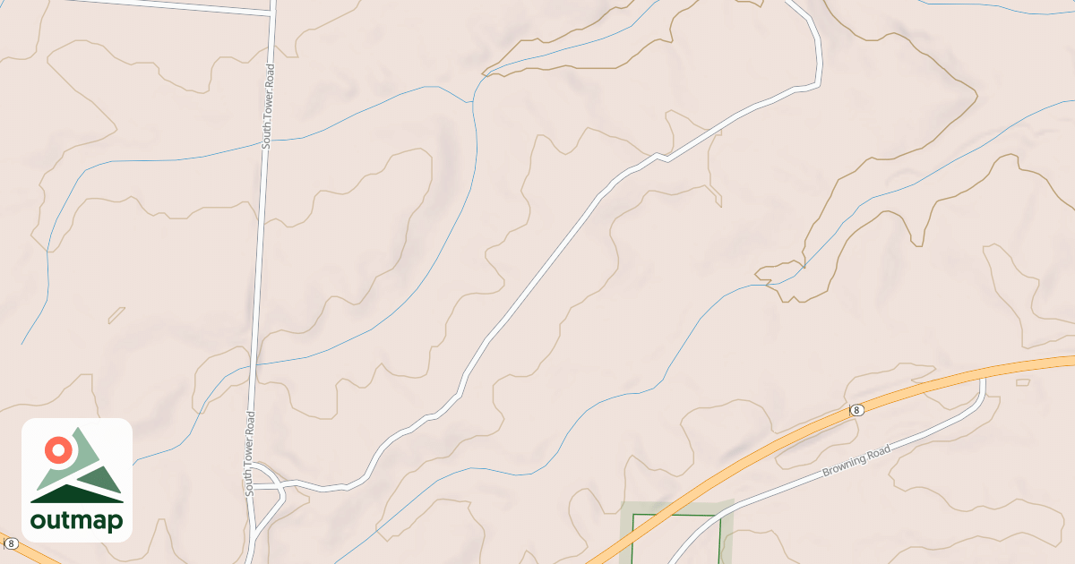 Map of 1303
