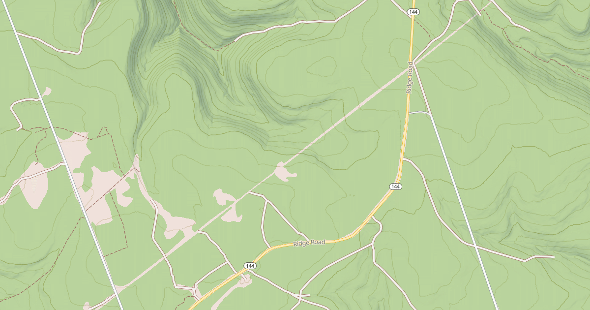 Map preview of Panther Snowmobile Trails