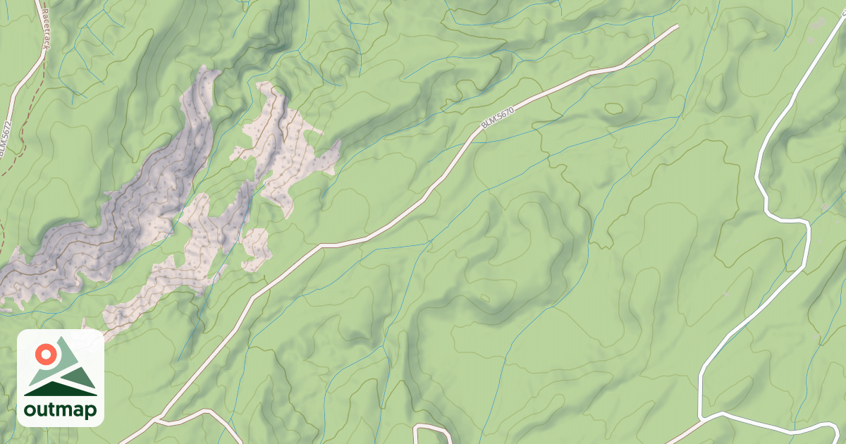 Map of Blm 5670