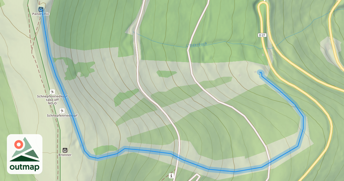 Map of Bronner rouge