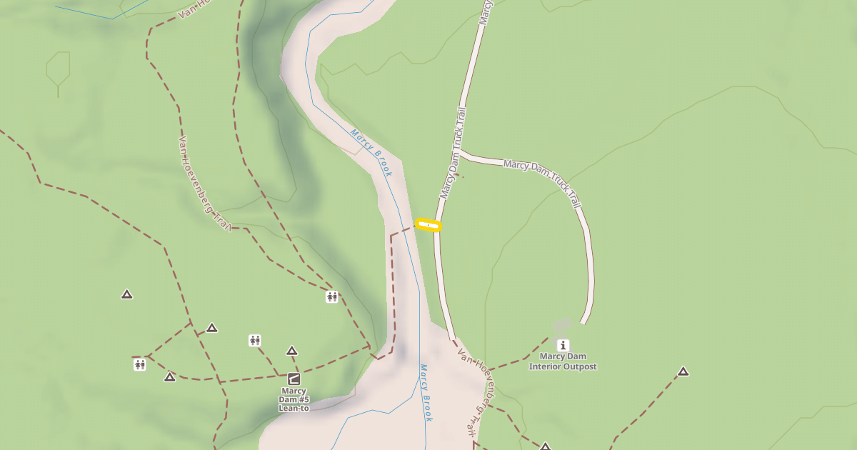 Map preview of Van Hoevenberg Trail