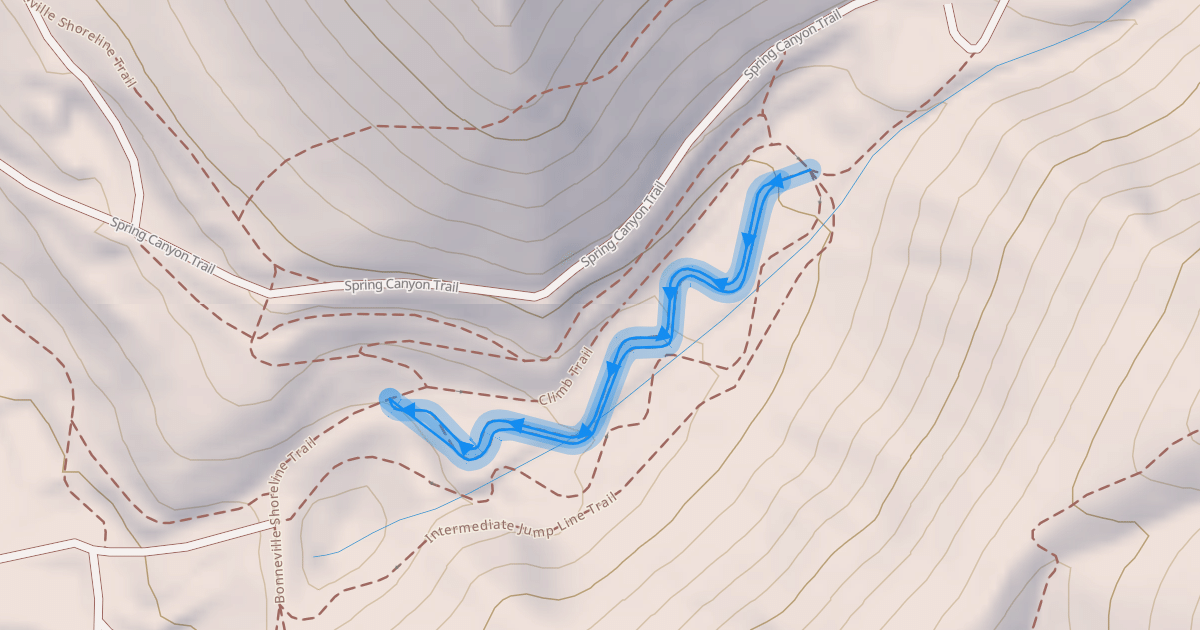 Map preview of Dual Slalom Trail