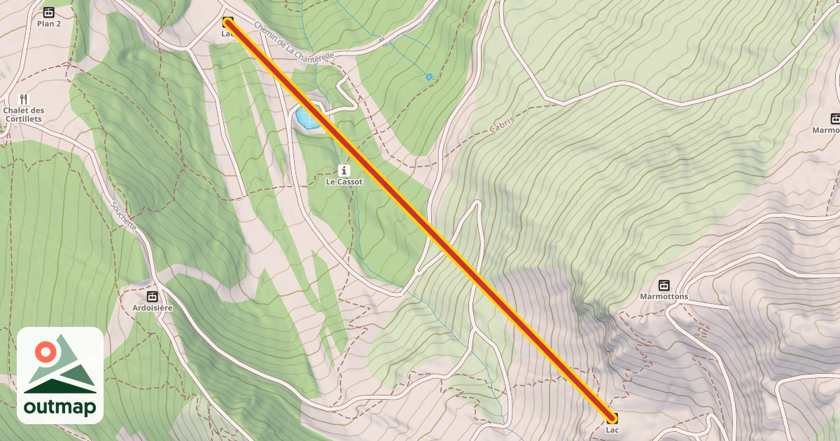Map of Lac