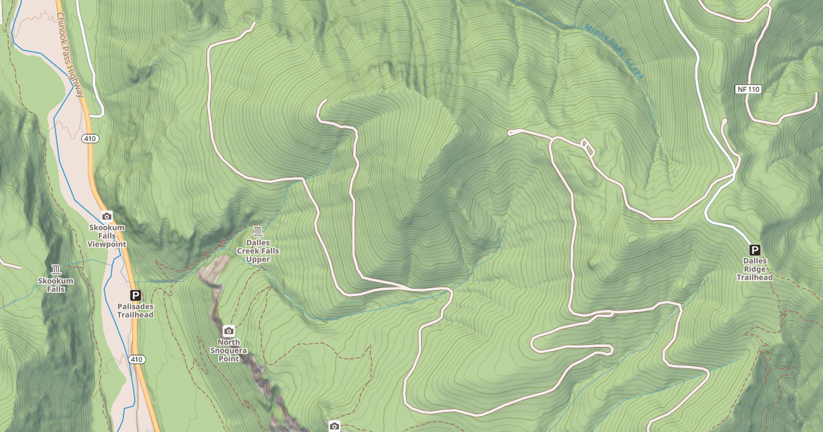 Map preview of SNOQUERA
