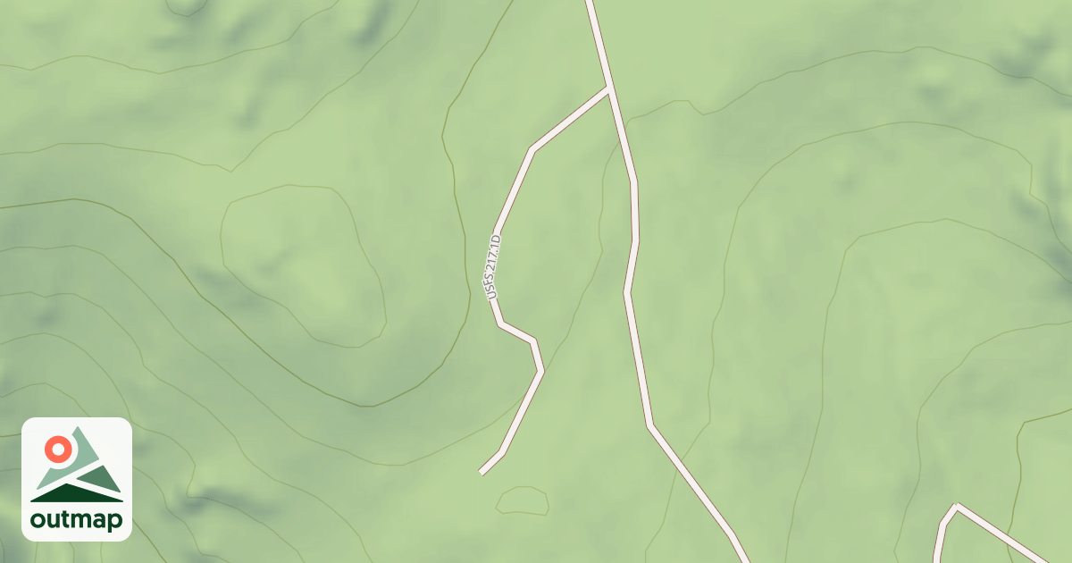 Map of CAVE CREEK SPUR