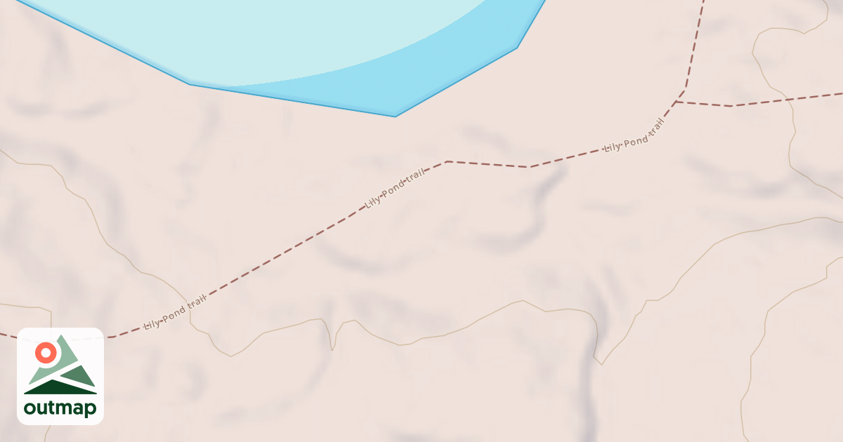 Map of Lily Pond Trail