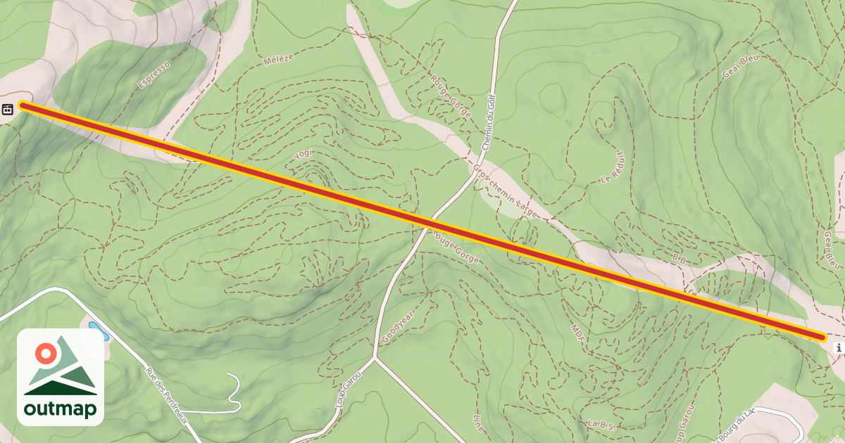 Map of B