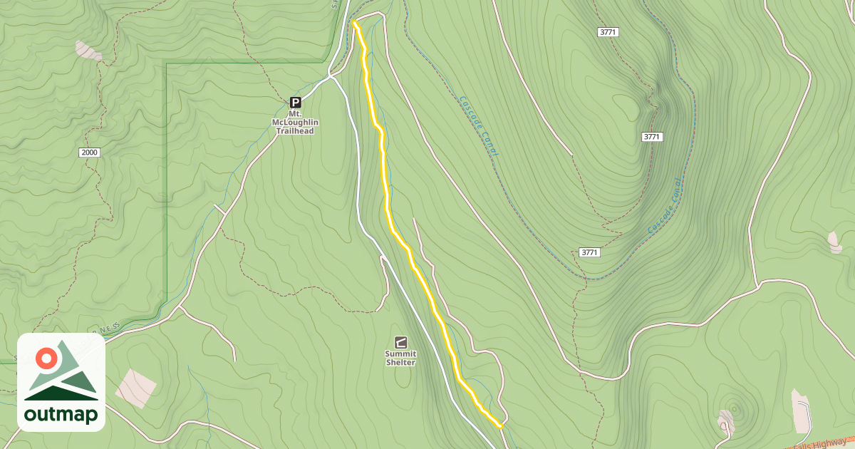 Map of West Billie Creek Nordic