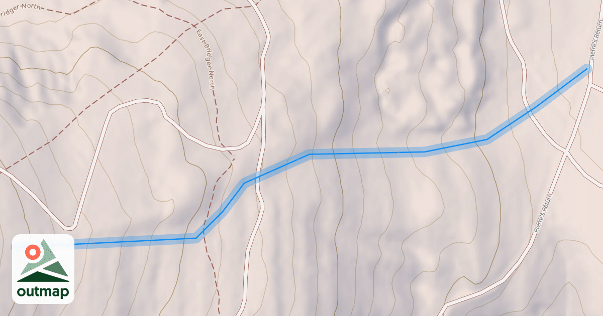 Map of Bitterroot