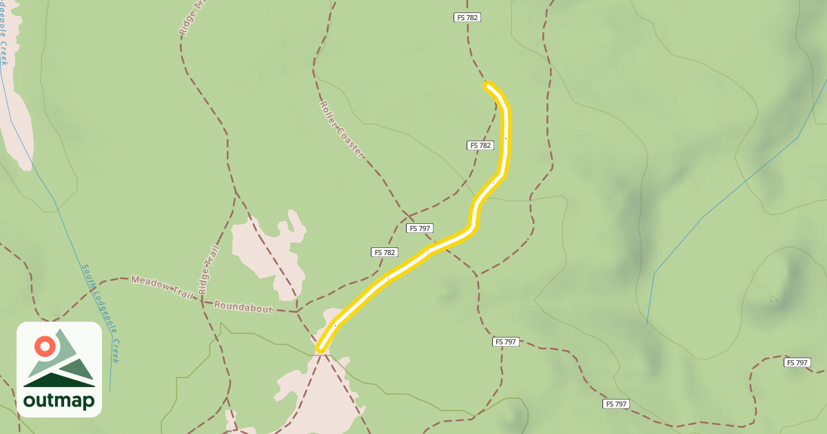 Map of Lower UW Trail