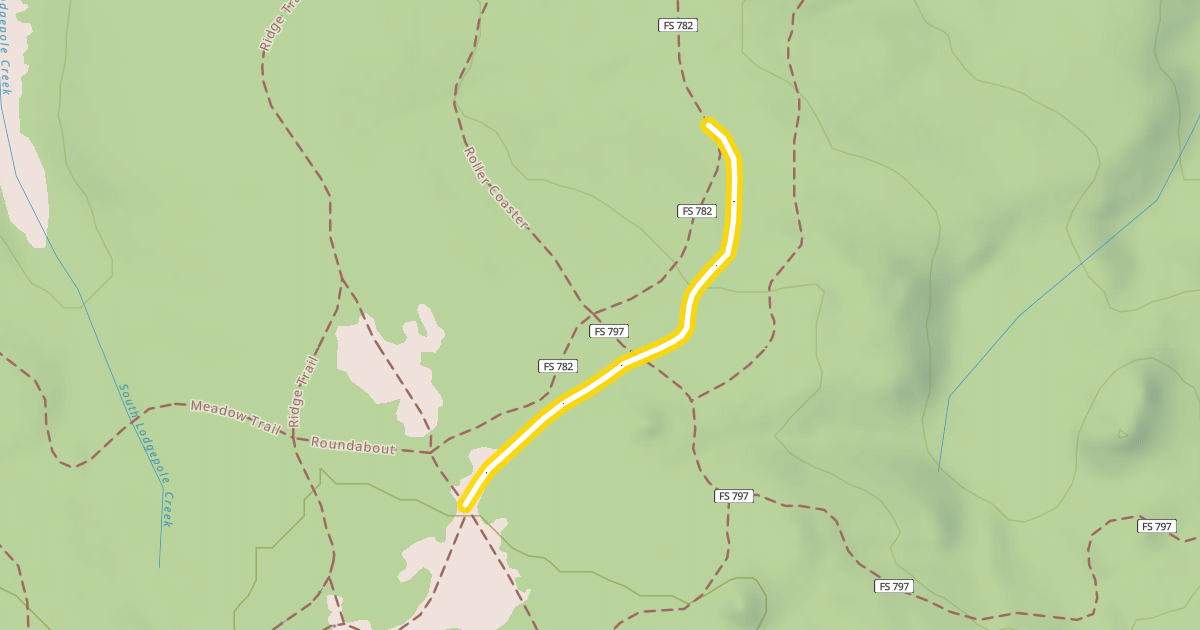 Map preview of Lower UW Trail