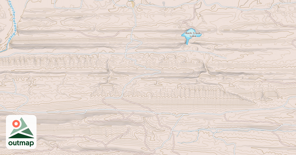 Map of DOYLE SPRINGS