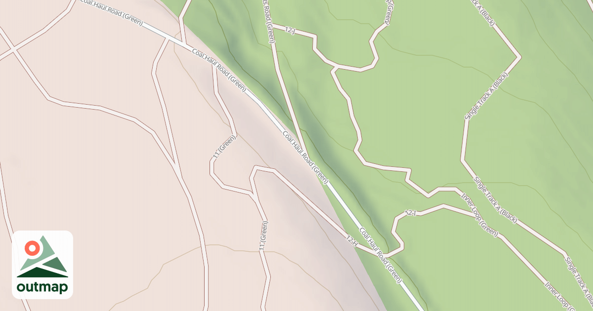 Map of Rock Run ATV Trails