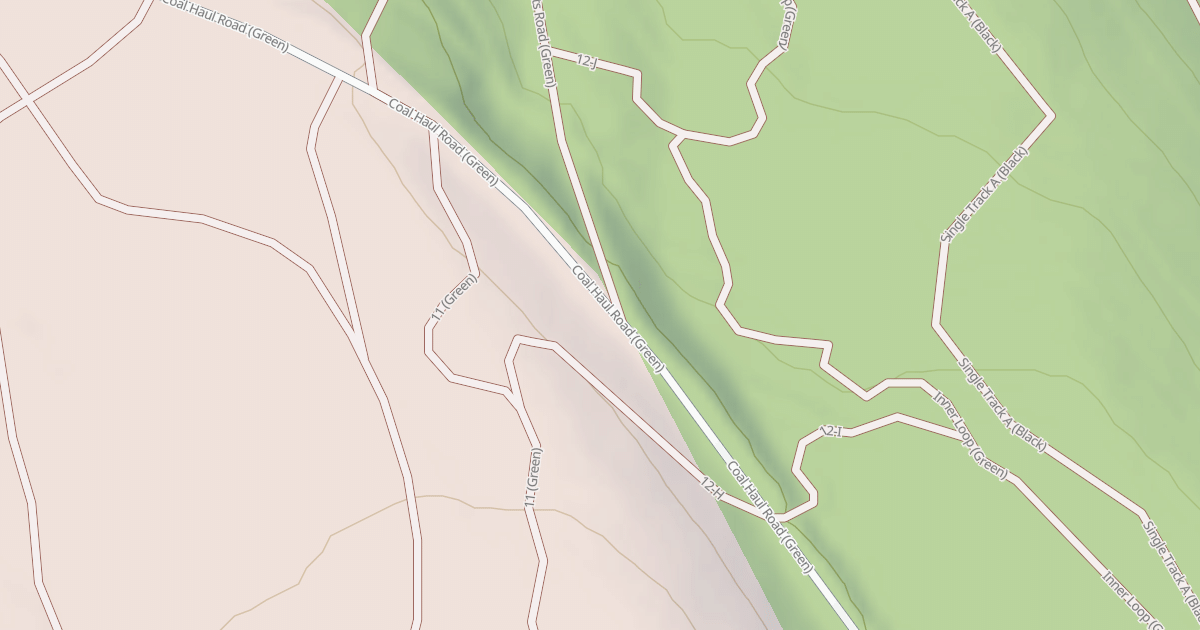 Map preview of Rock Run ATV Trails