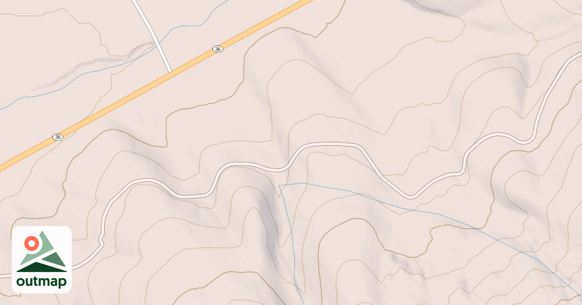 Map of COPPERVALE EAST