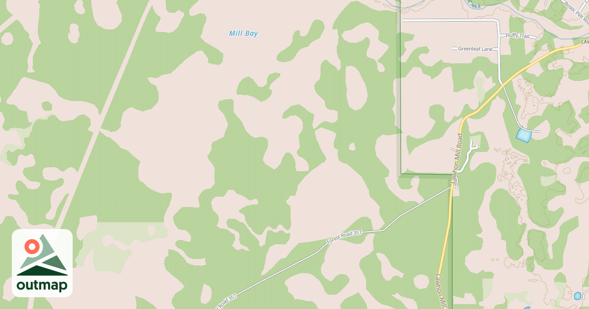 Map of USFS Motor Vehicle Use Map Roads {4DC04906-85E8-4407-B04E-661EB206DC18}