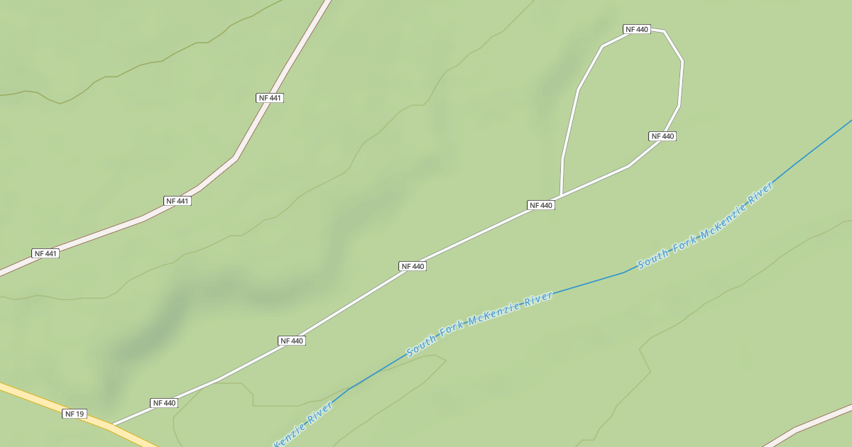 Map preview of FRISSELL XING CAMPGROUND