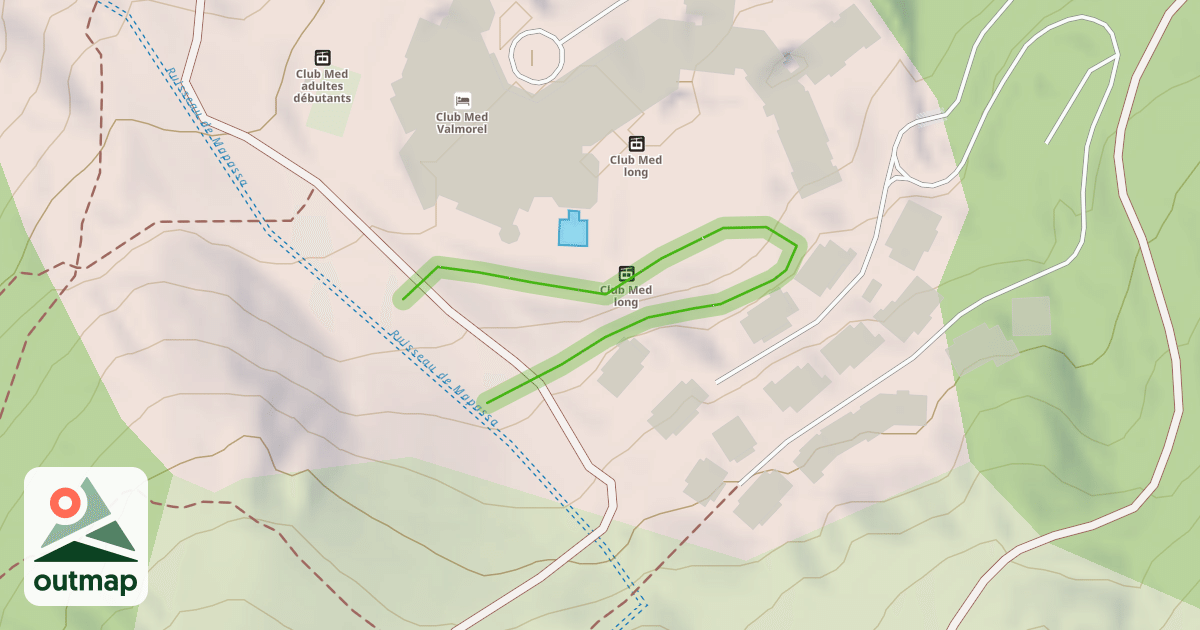 Map of Accès Club Med