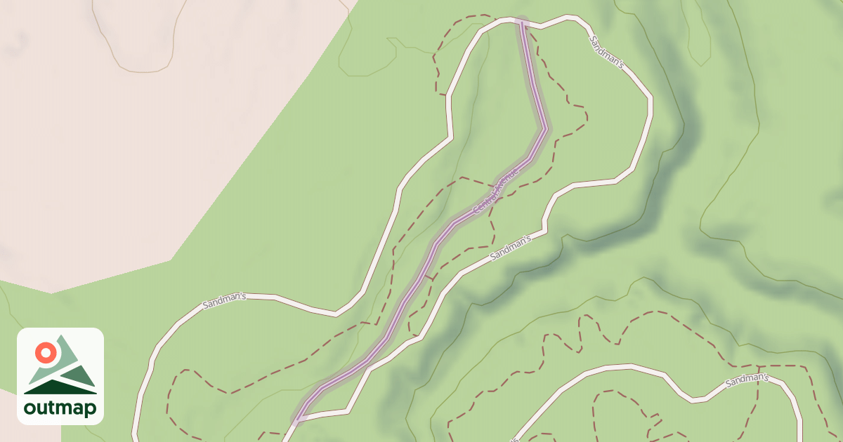 Map of Central Avenue