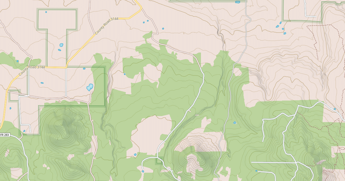 Map preview of USFS National Forest System Roads {A418A481-01C3-40E6-A35F-F5830D28DE29}
