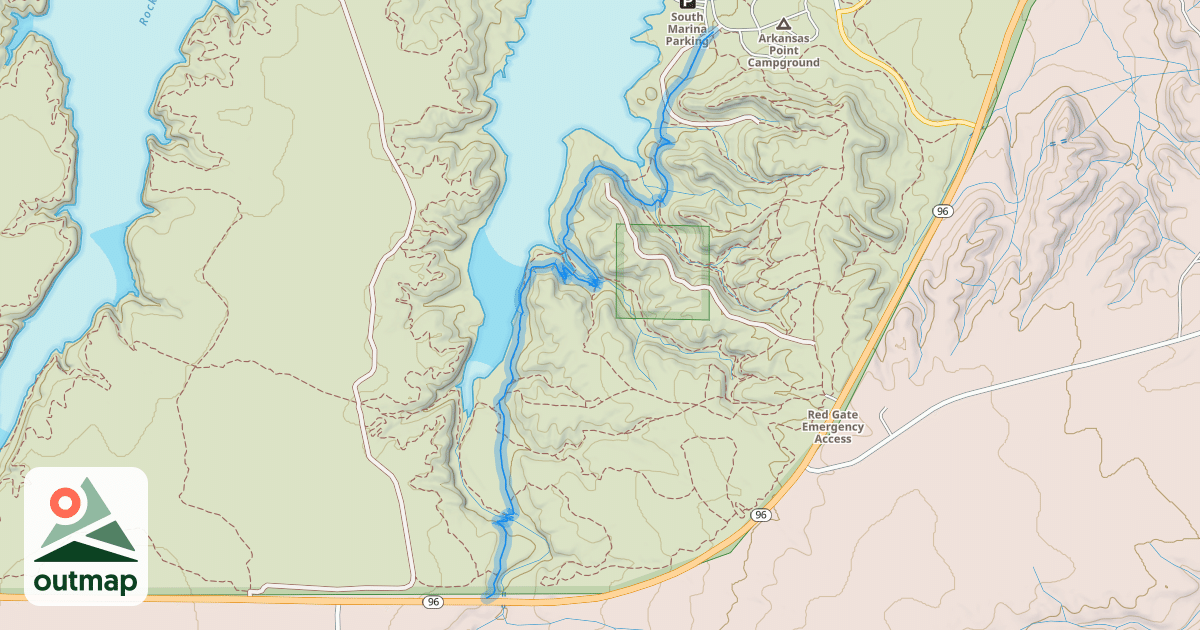 Map of South Shore