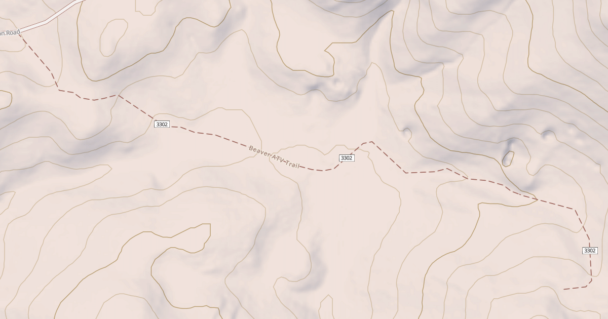 Map preview of BEAVER ATV