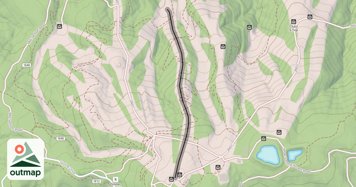 Map of Ego Trip Park