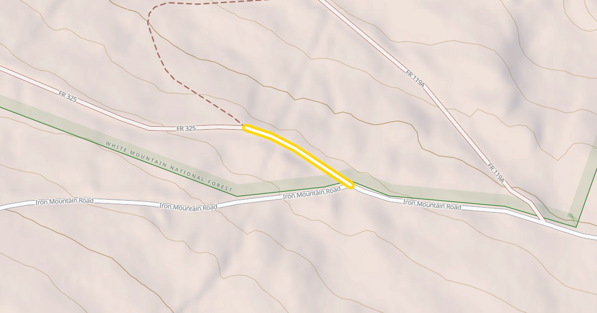 Map preview of FR 325