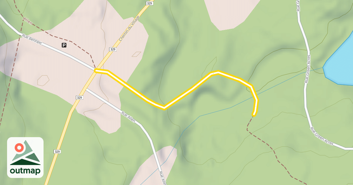 Map of Allen