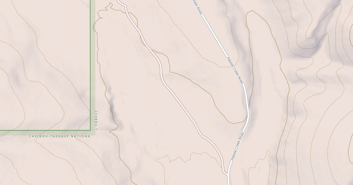 Map preview of PEBBLE FLAT