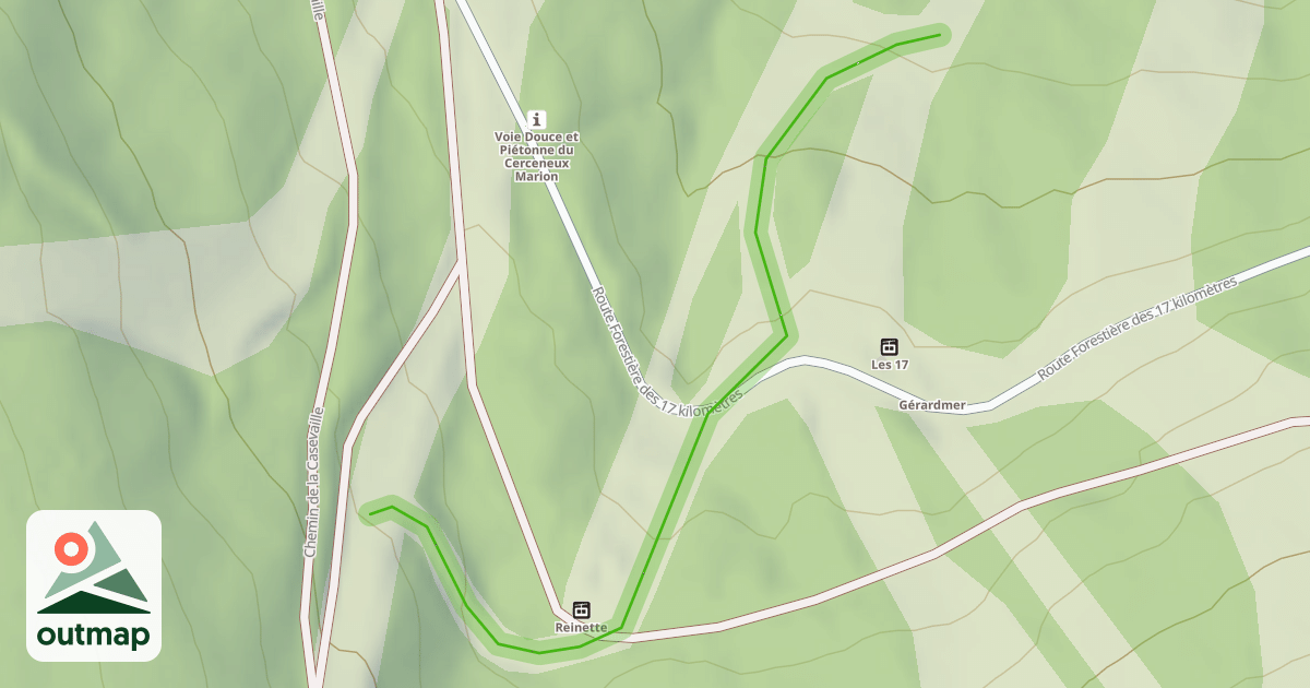 Map of Sanglier vert