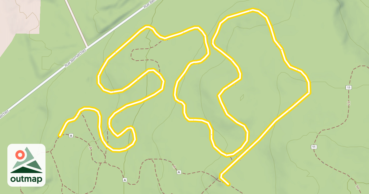 Map of B