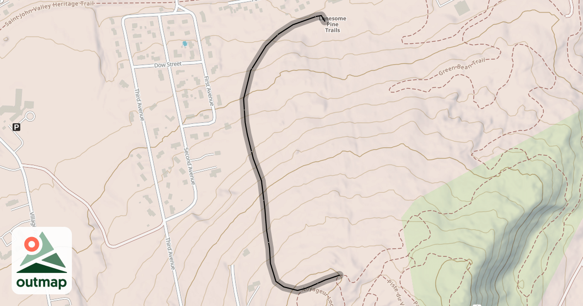 Map of Duval Run