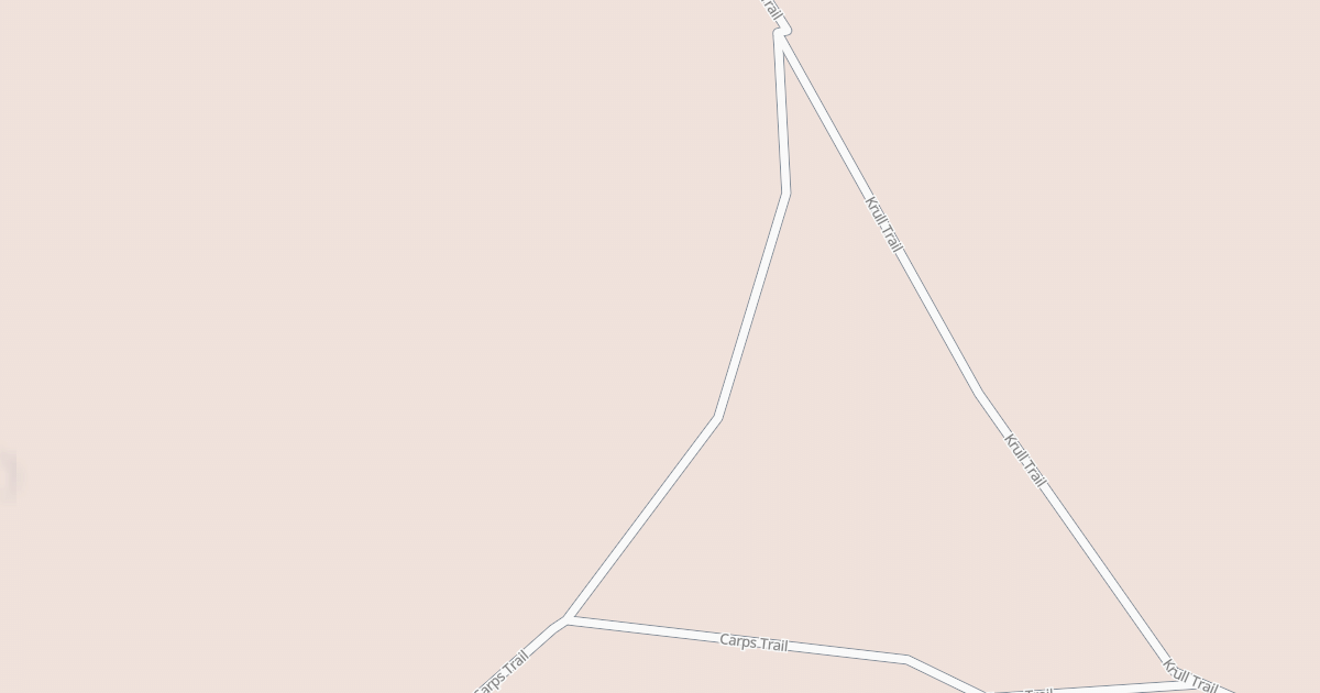 Map preview of Warroad/Roseau Trails