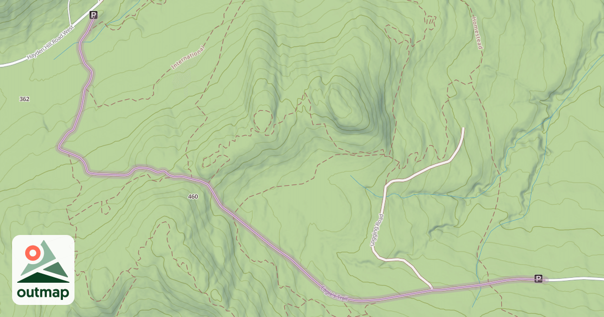 Map of Eagle's Trail