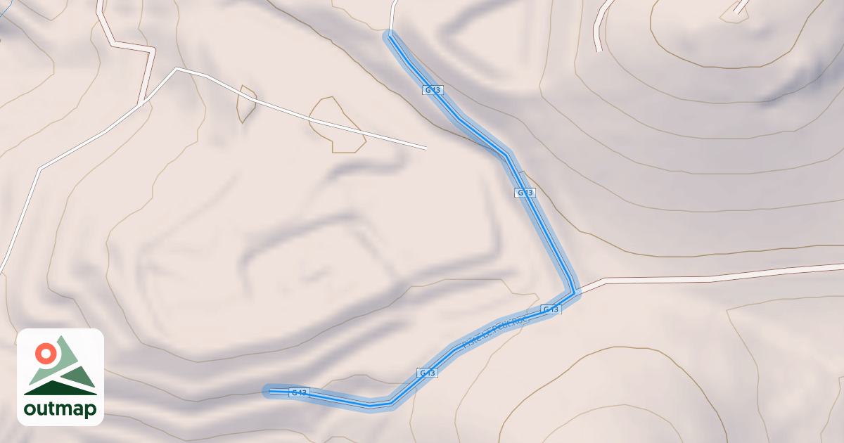 Map of Piste Le Petit Roc