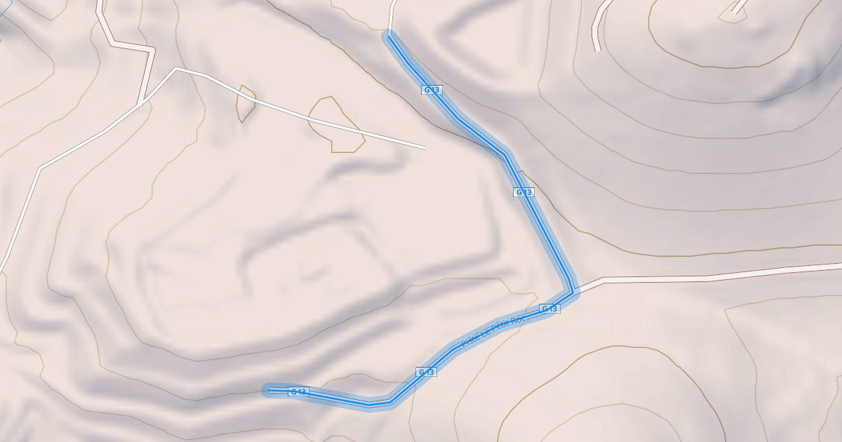 Map preview of Piste Le Petit Roc