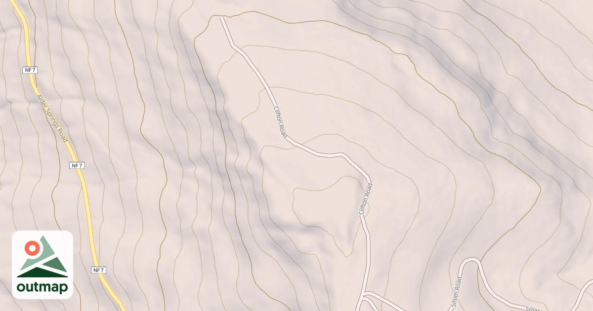 Map of CLIFTON