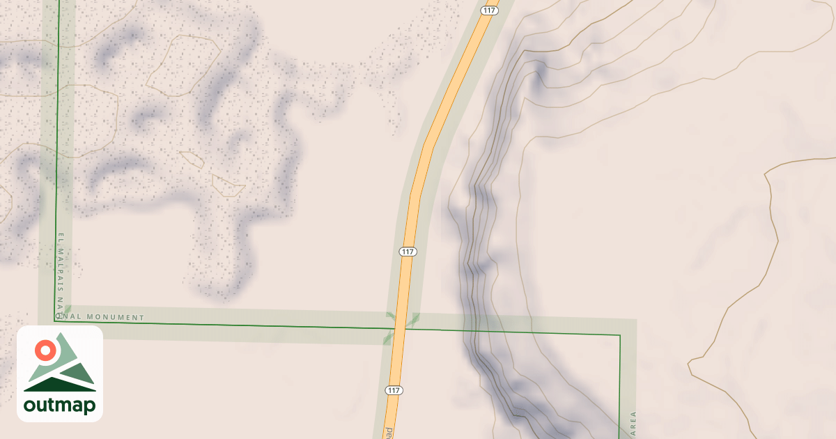 Map of Continental Divide National Scenic Trail