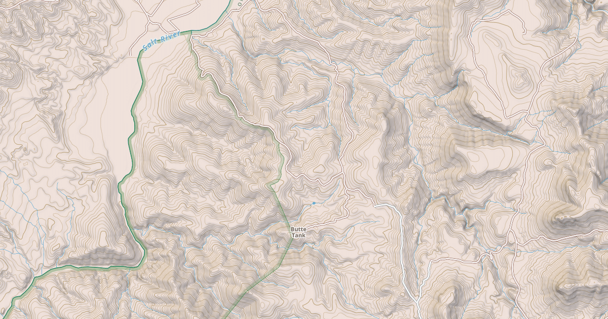 Map preview of GLEASON FLAT