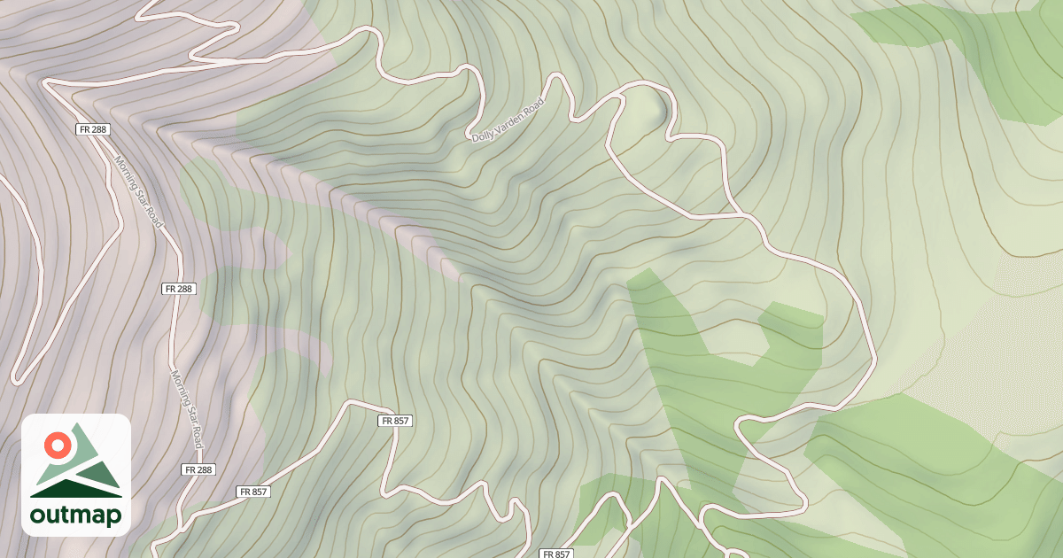 Map of DOLLY VARDEN