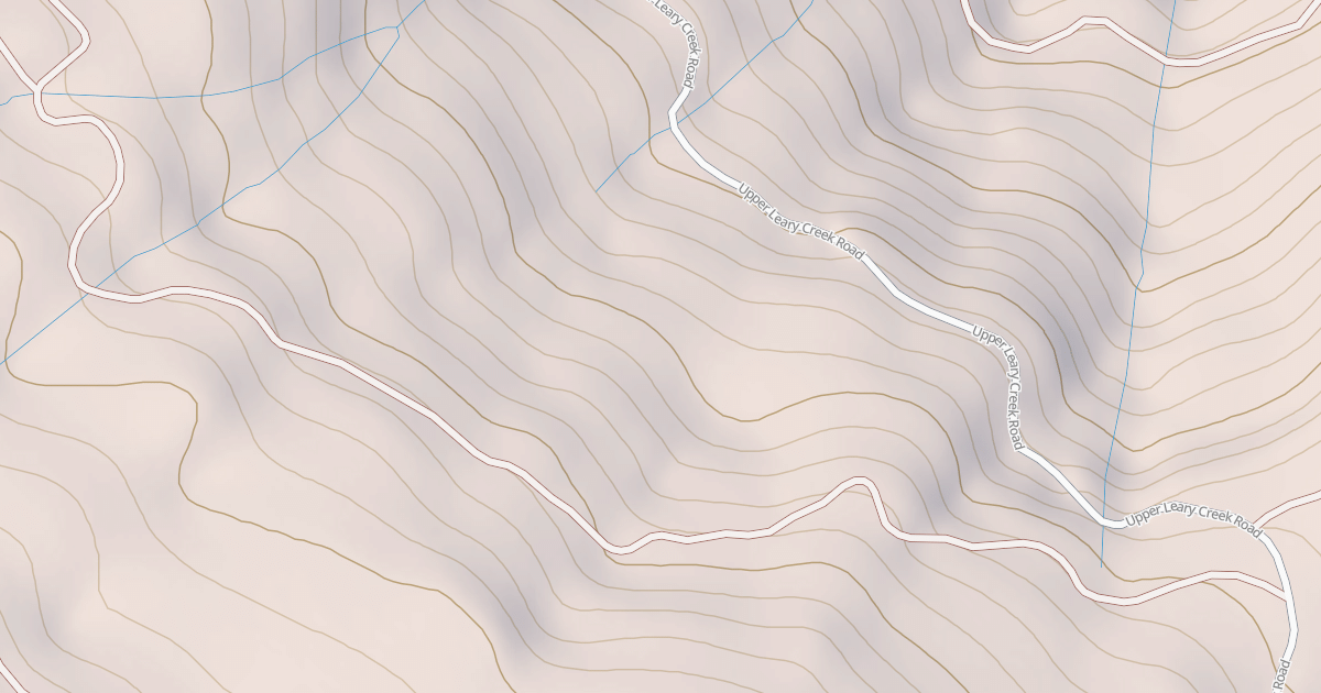 Map preview of UPPER LEARY CREEK